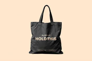 Linen Tote Bag Mockup