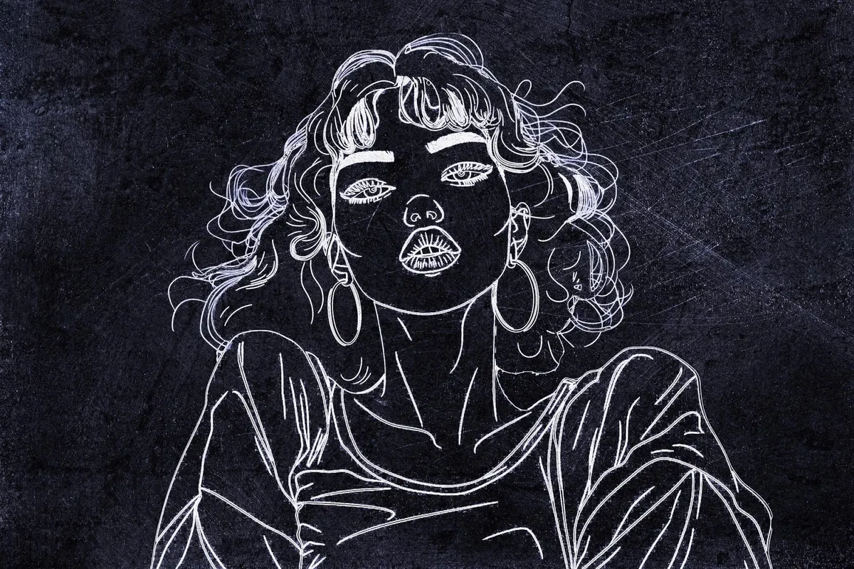 Chalk Art Photo Effect