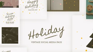 Holiday Templates for Instagram & Facebook