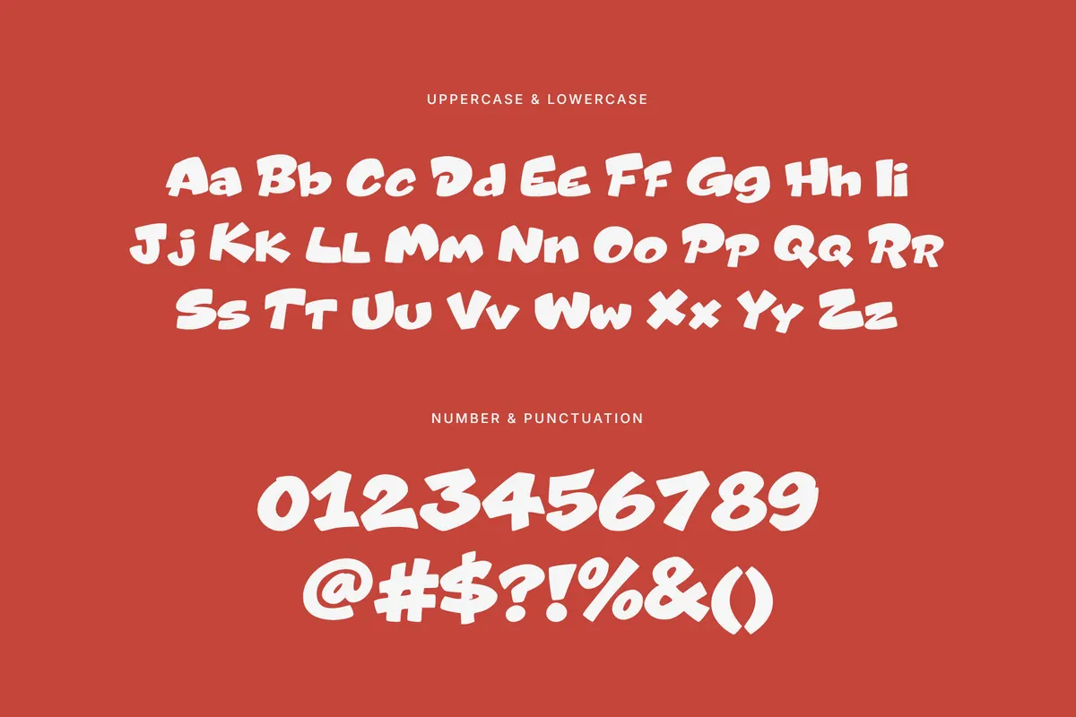 Boom Bink - Playful Comic Display Typeface