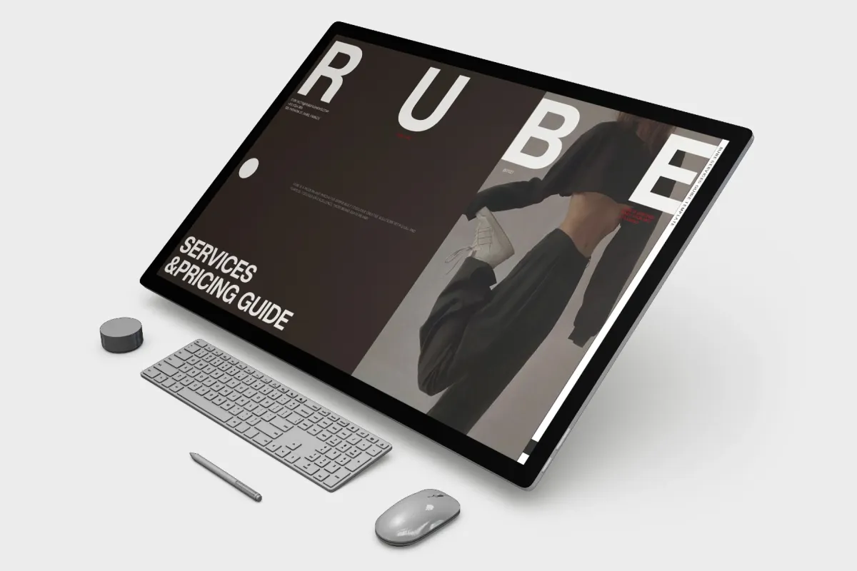 RUBE - Fashion Services Guide Presentation