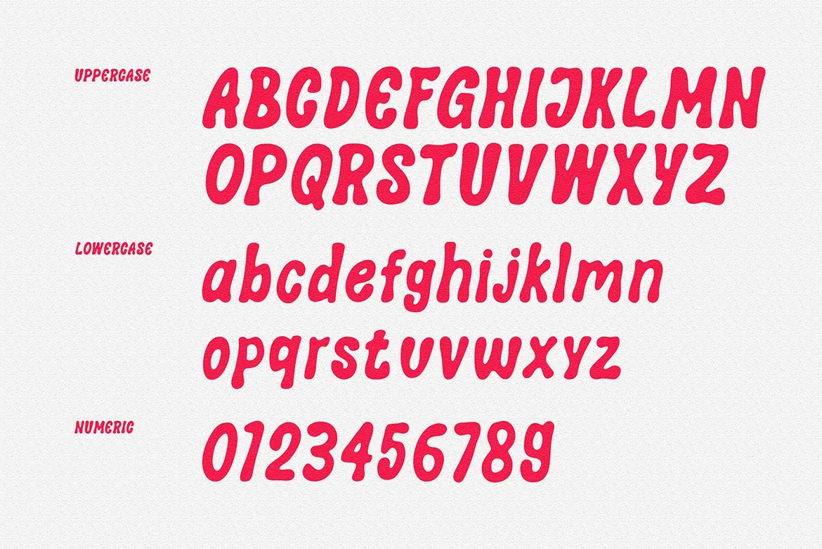 CandyPaint - Retro Groovy Font
