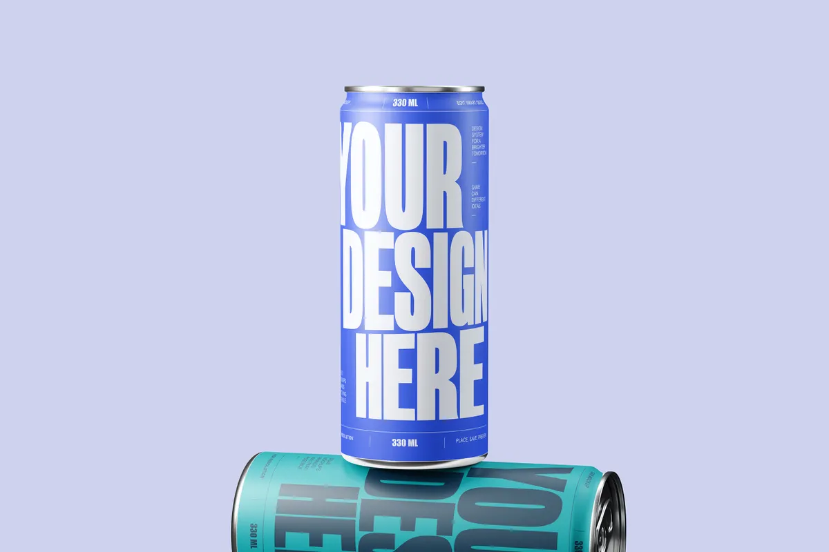 Balanced Duo 330ml Can Mockup