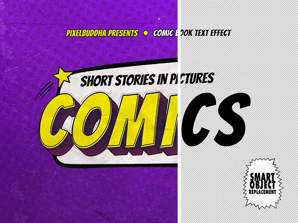 Old Comics Text Effects Set