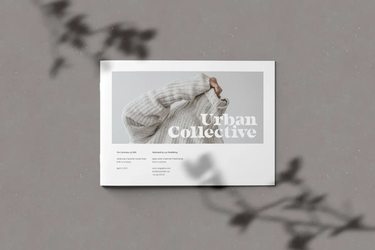 Landscape Brochure Mockups