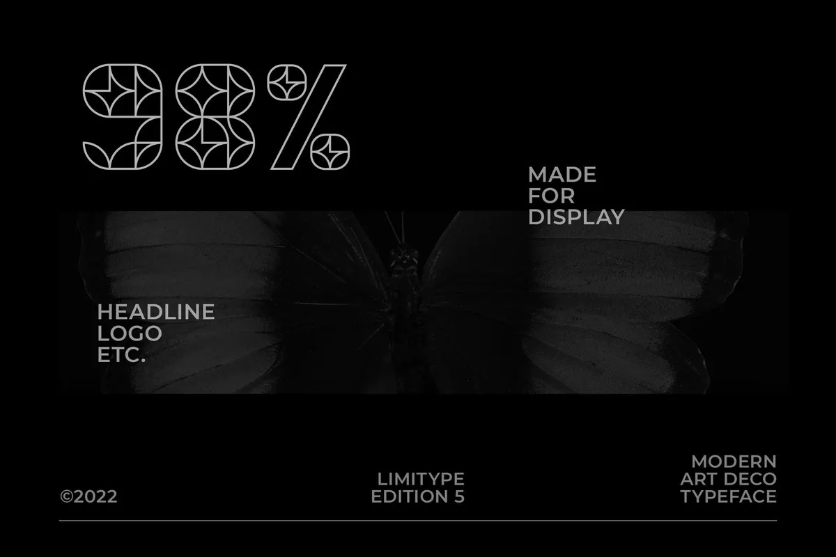 Fecktor — Modern Art Deco Font