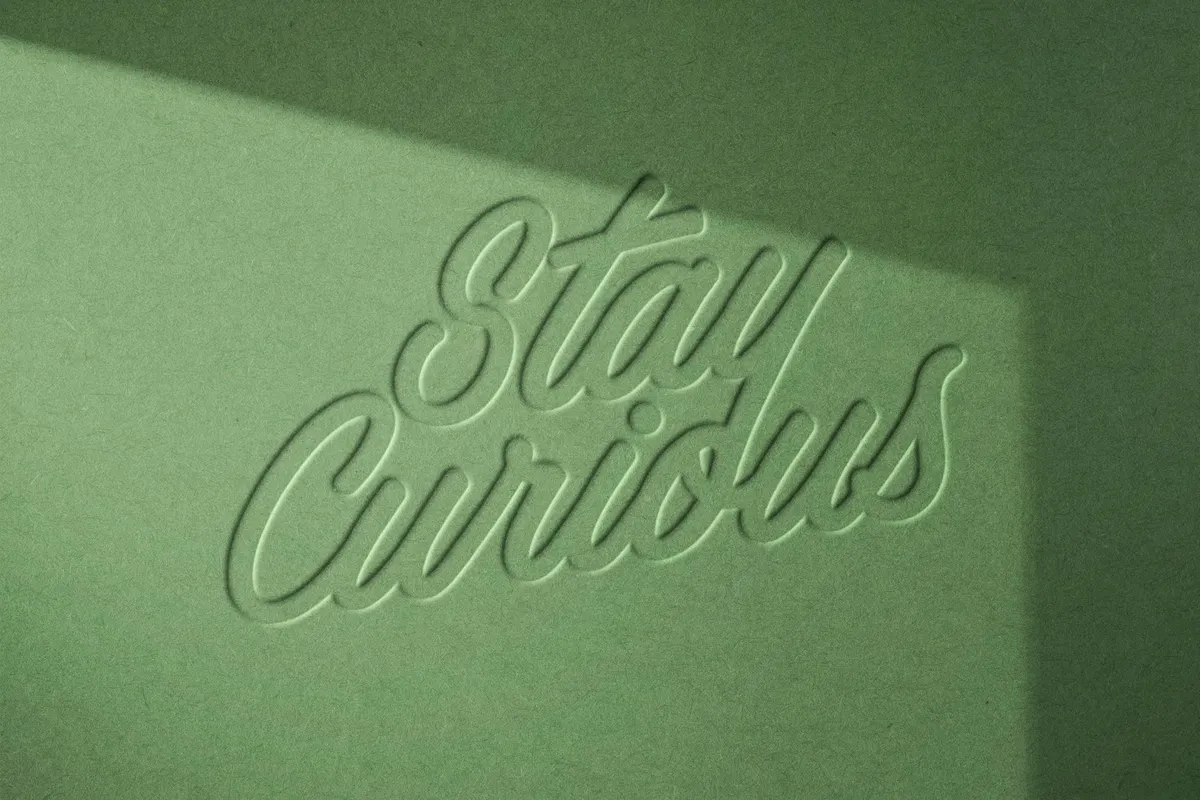 Paper Debossing & Embossing Mockup