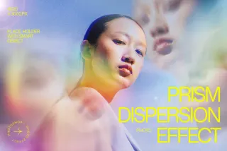 Prism Dispersion Photo Effect