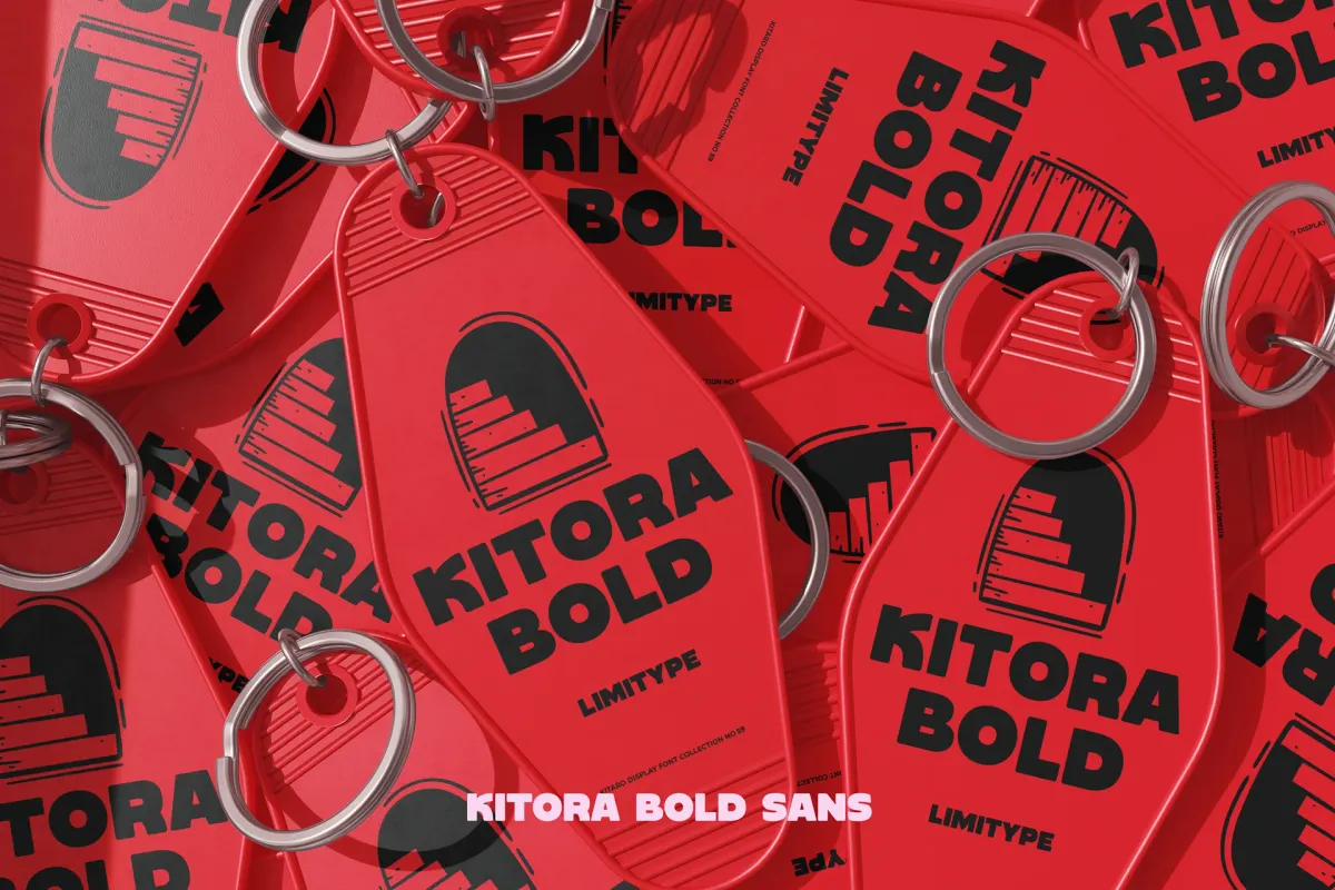 Kitora - Bold Rounded Display Font