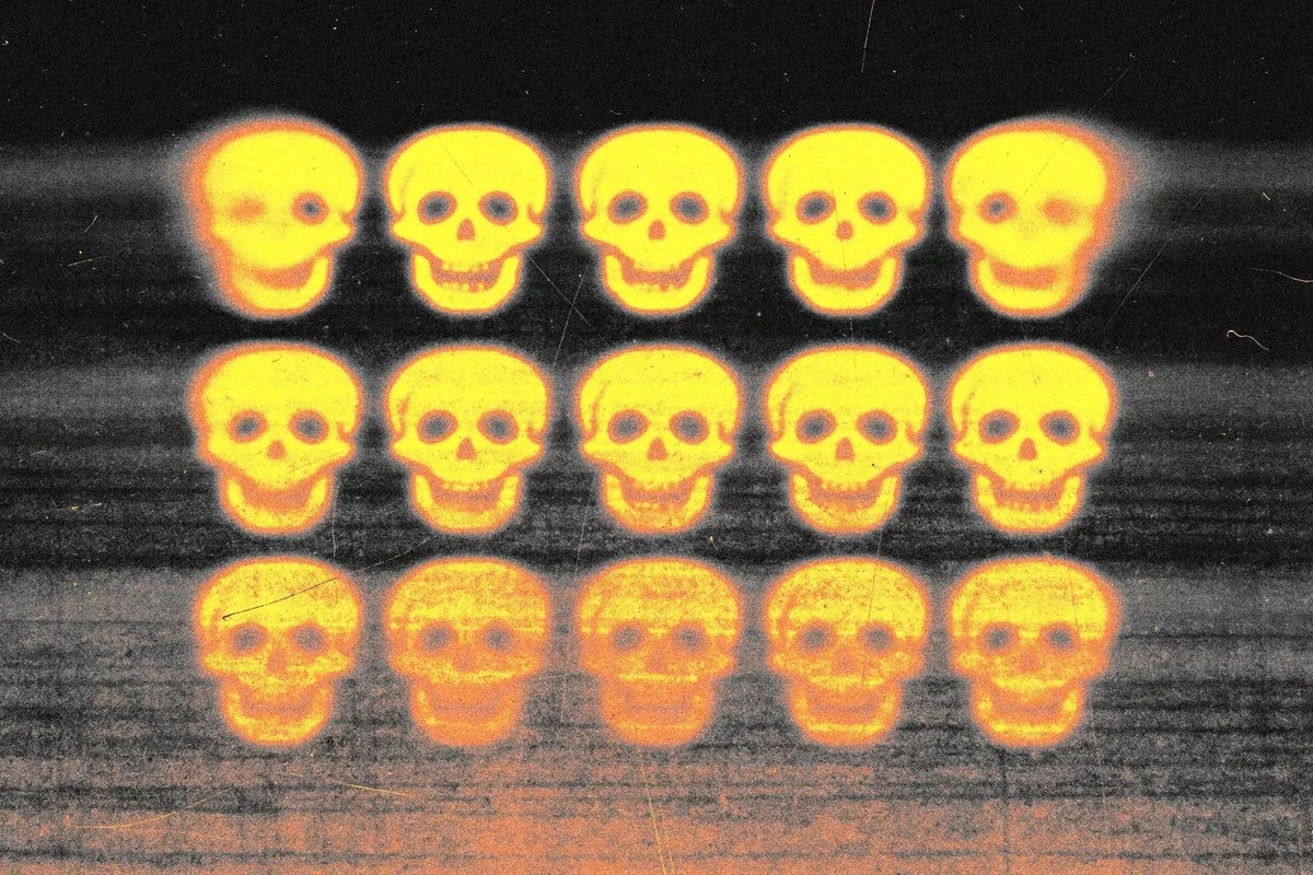 Blur Copier Text Effect
