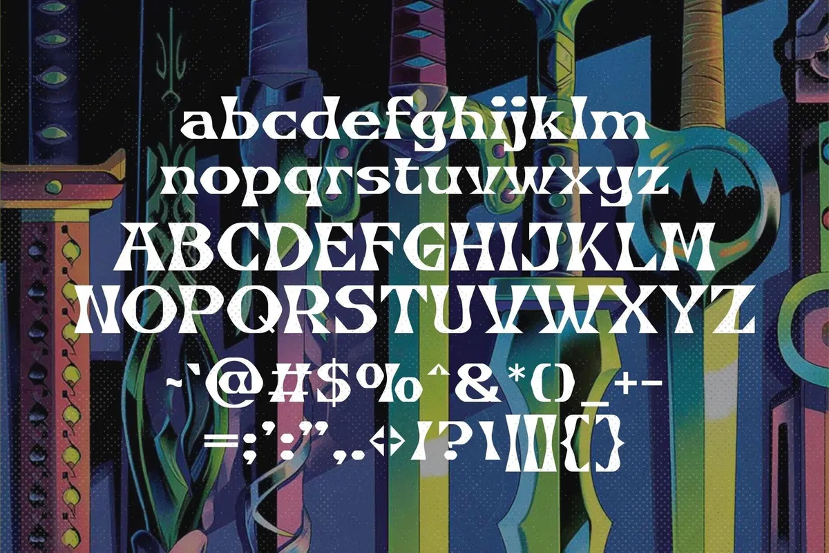 Valor Forge - Bold Masculine Typeface