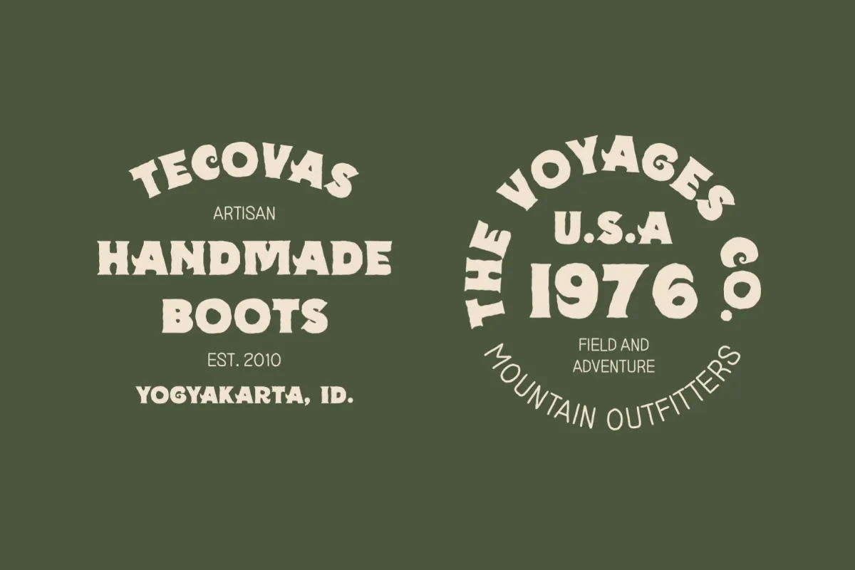 Camphard - Vintage Display Font