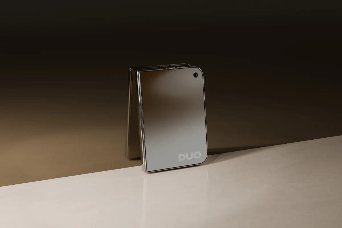 Folded iPhone Duo Mockups