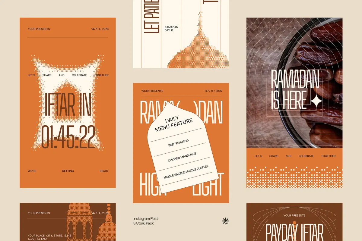 Modern Ramadan Event Instagram for Affinity