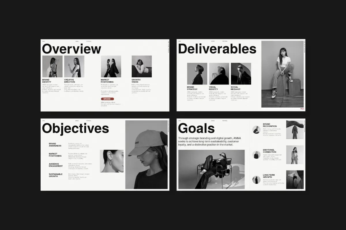 ANNA - Brand Proposal Presentation Template