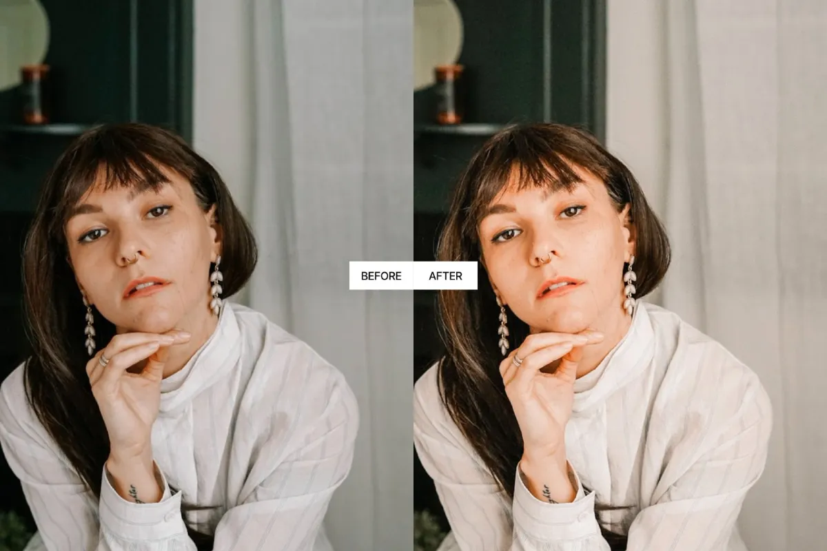 Creamy Warm Portrait Lightroom Presets