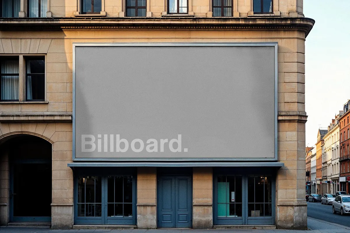 Outdoor Billboard Mockup