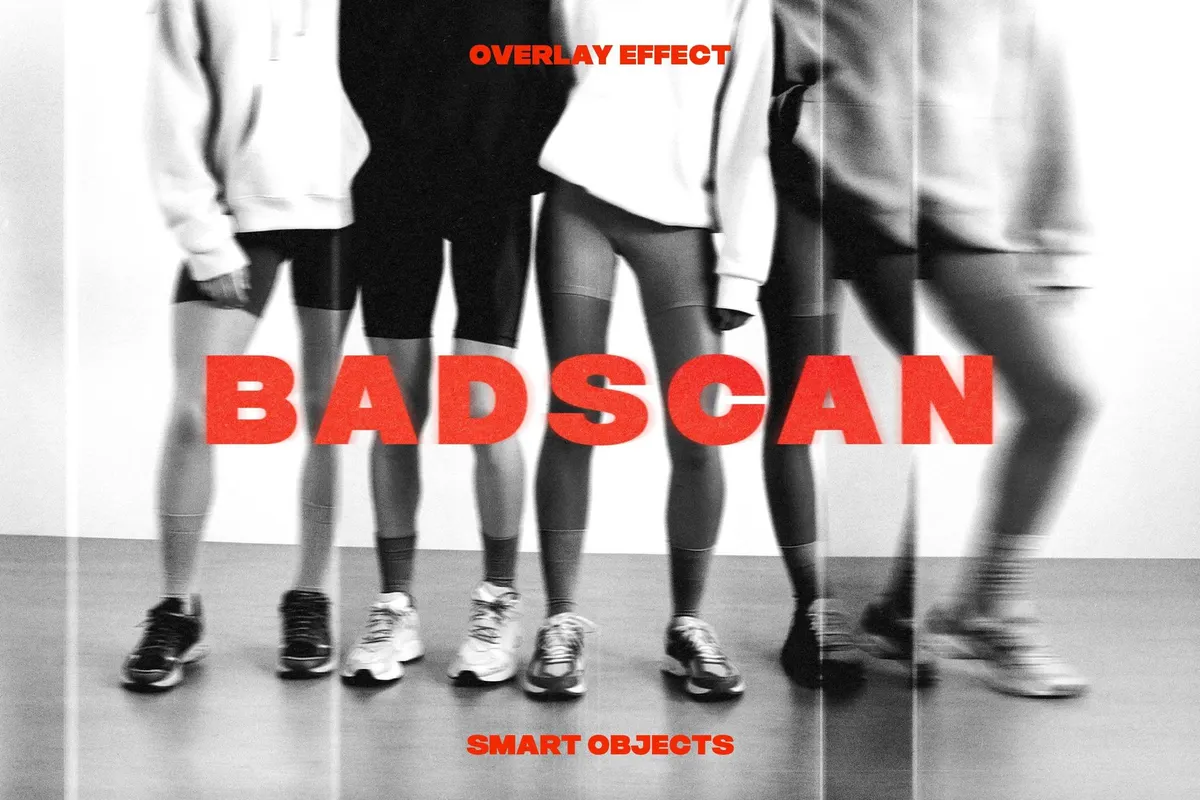 Bad Scan Photo Effect