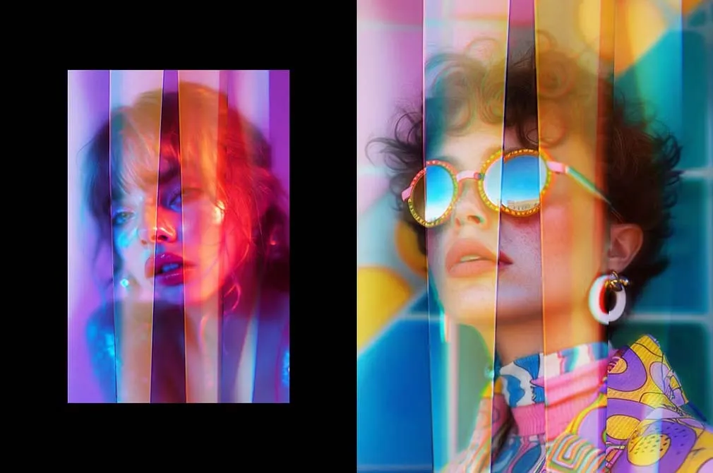 Sunlit Prism Photo Effect