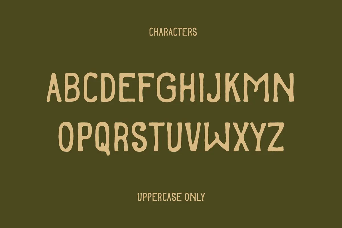 Camel Track - Rustic Vintage Font