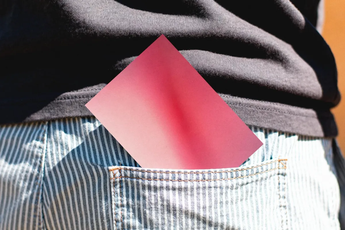Flyer Mockup in Pocket