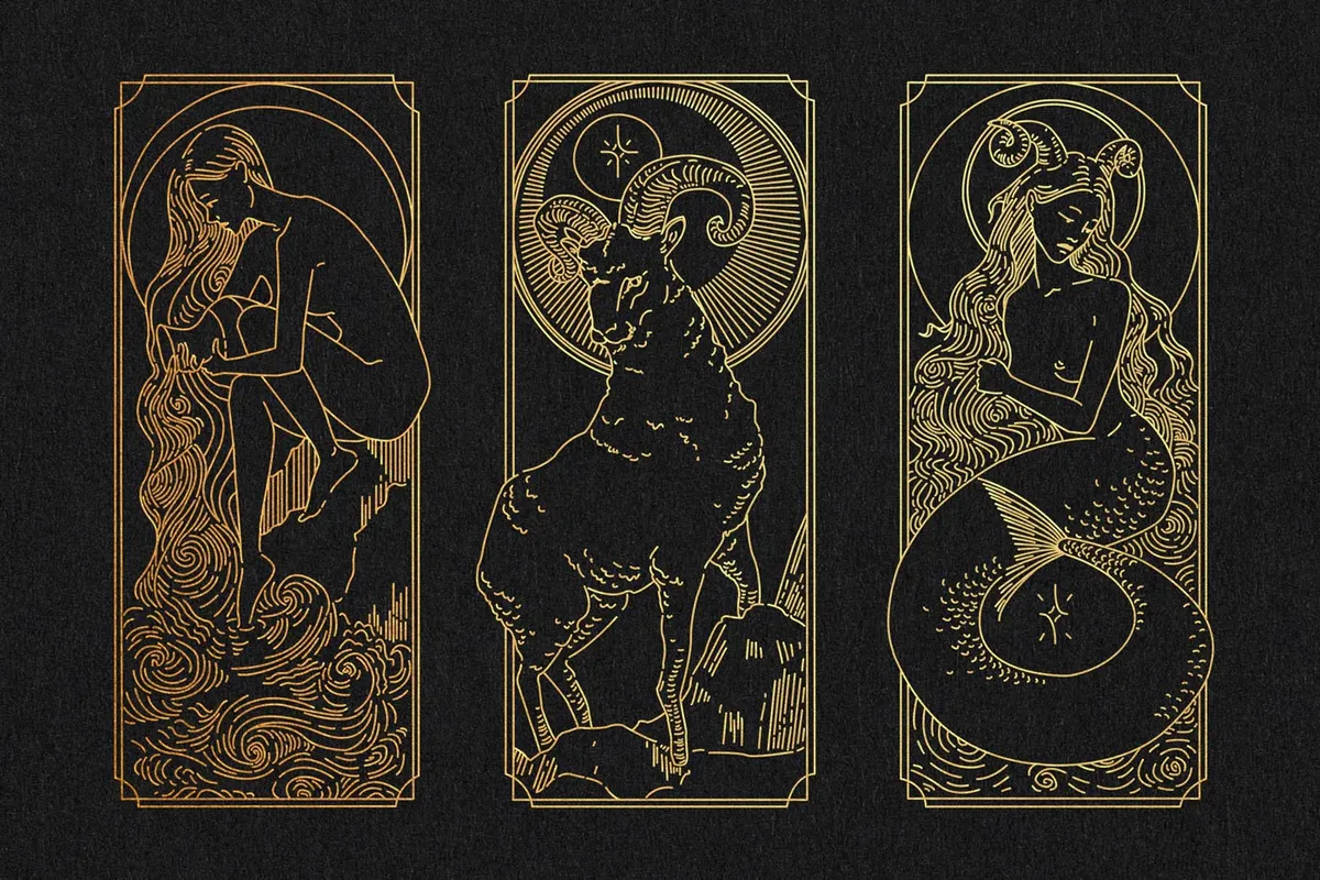 Zodiac Graphic Elements Kit