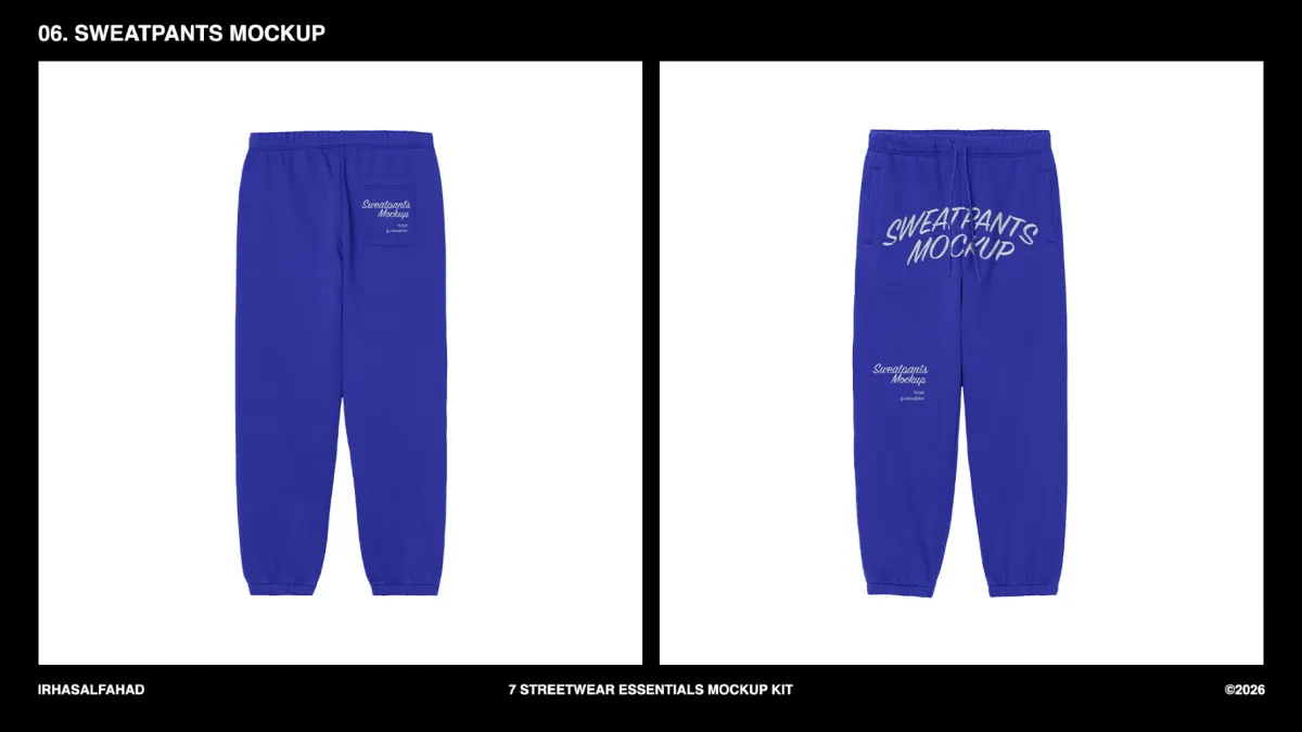 Streetwear Apparel Mockup Collection