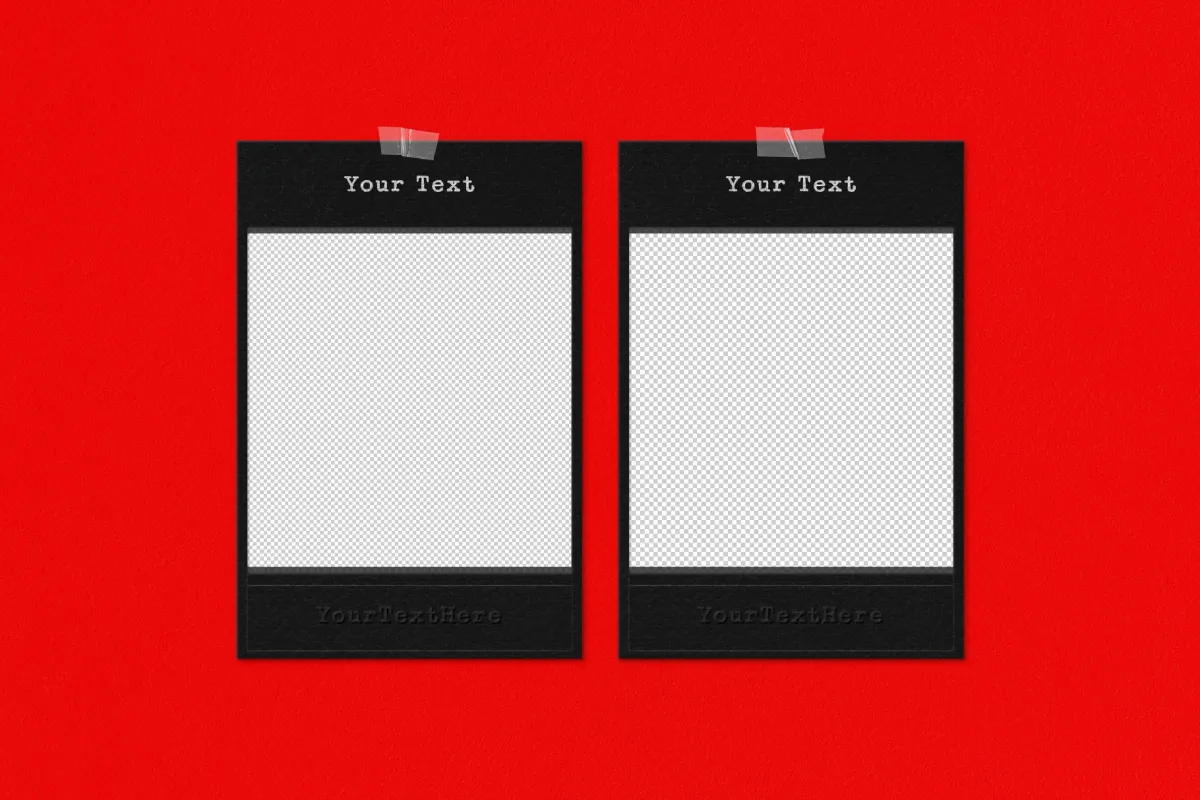Dark Frame Mockups Collection
