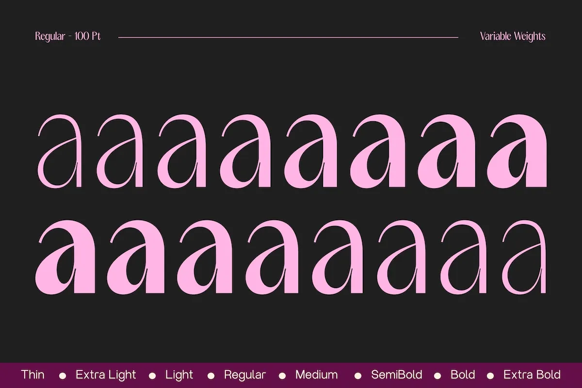 GC Once After - Display Sans