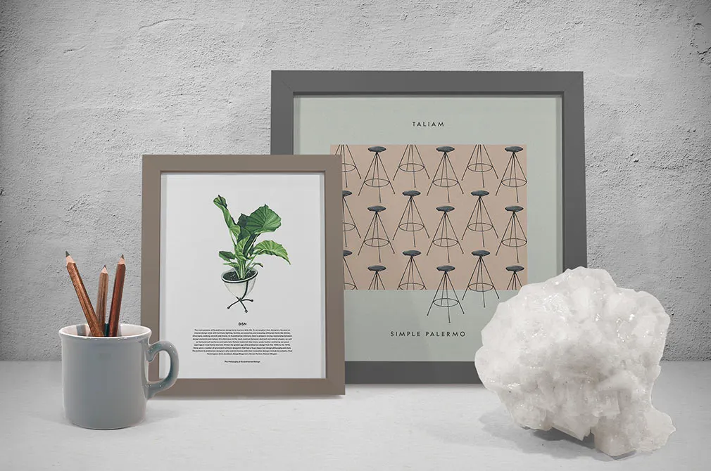 PSD Frame Mockup Scenes