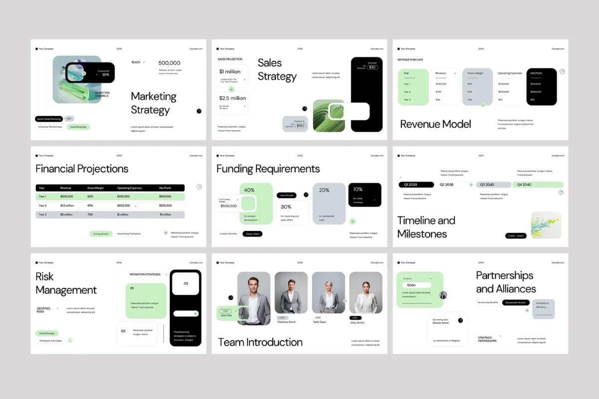 Technology Business Proposal Powerpoint Template