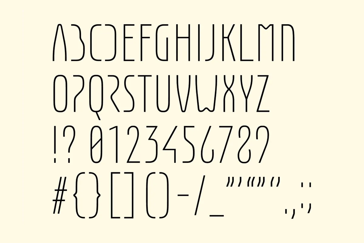 Eunomia Space Font Family