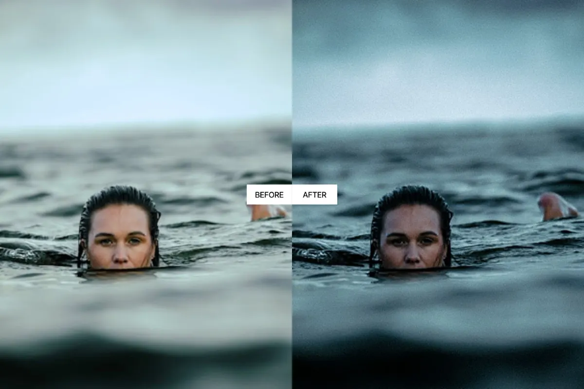 Cold Blue Cinematic Lightroom Presets