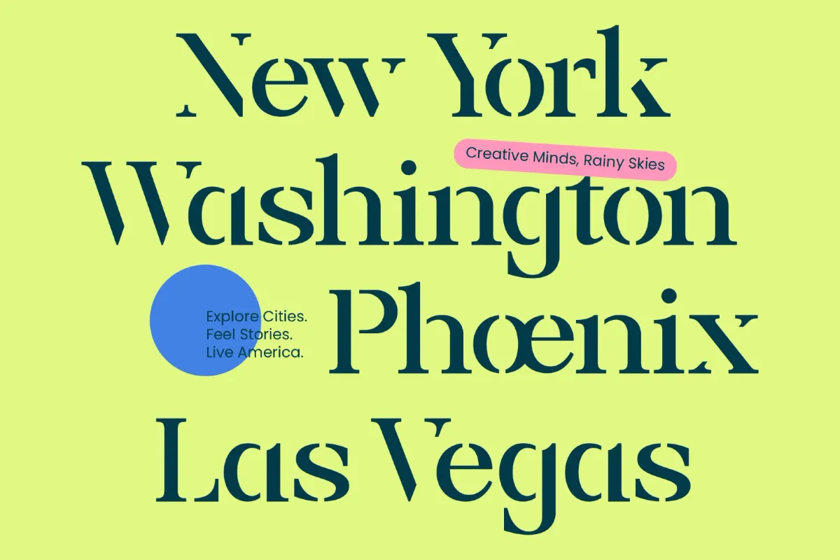 Prodes - Bold Stencil Serif Font