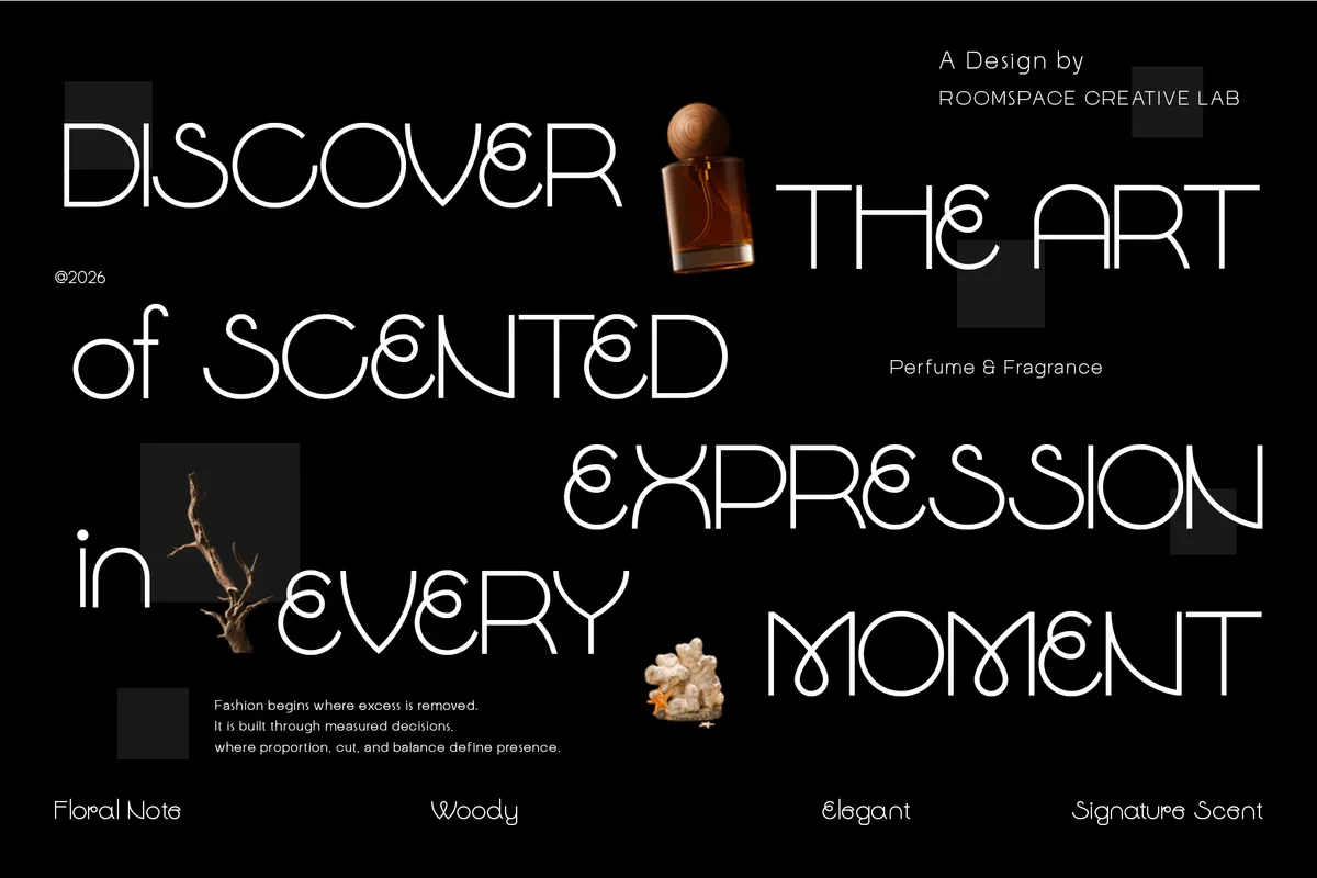 Gaego - Monoline Geometric Display Font