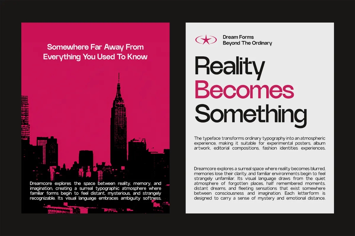 GC Rupture - Modern Inktrap Sans Serif Family