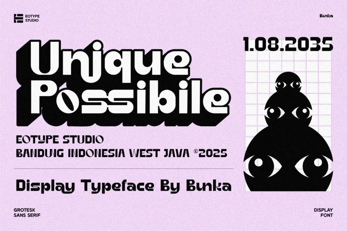Bunka - Grotesk Sans Serif Font