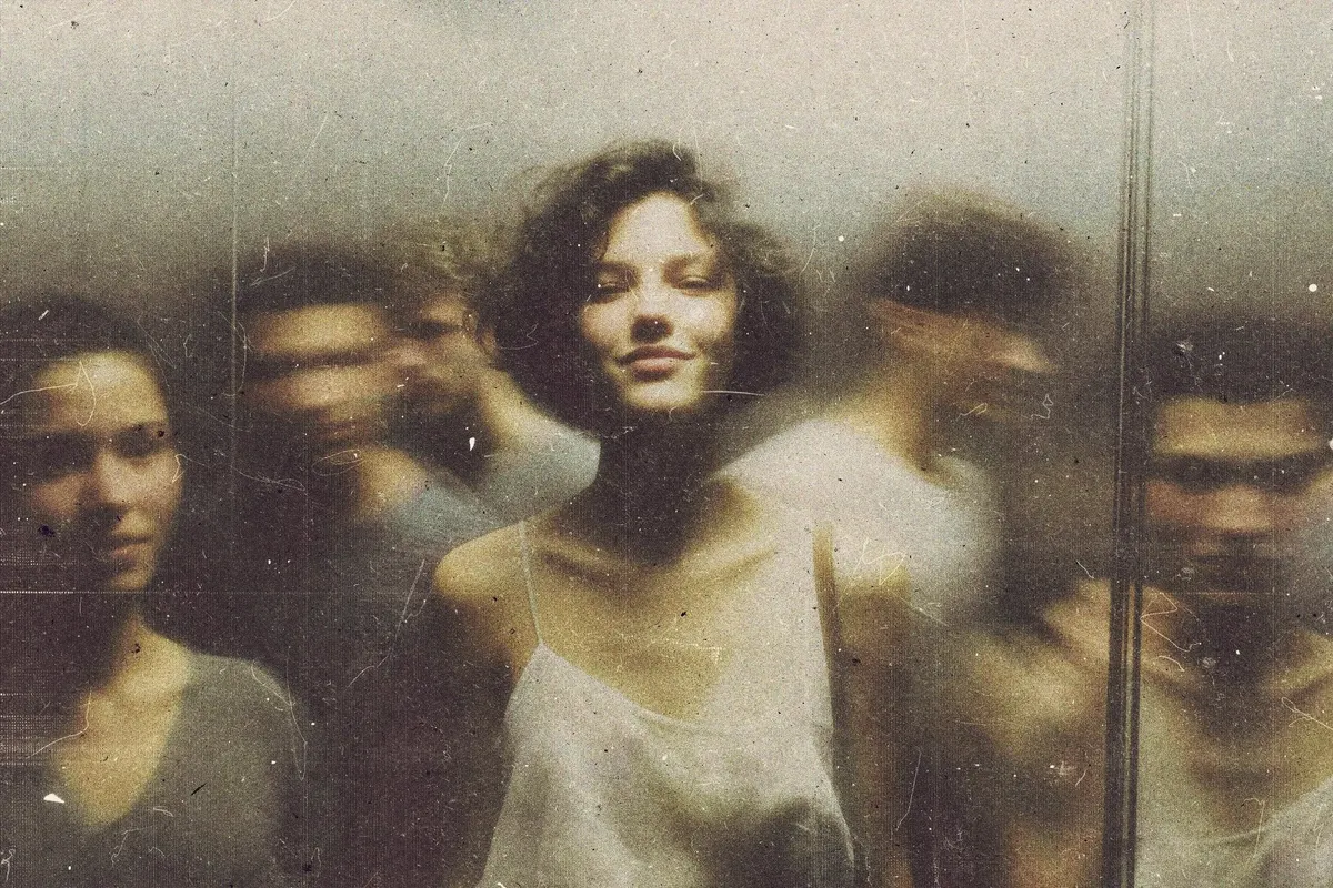 Faded Vintage Postcard Photo Effect
