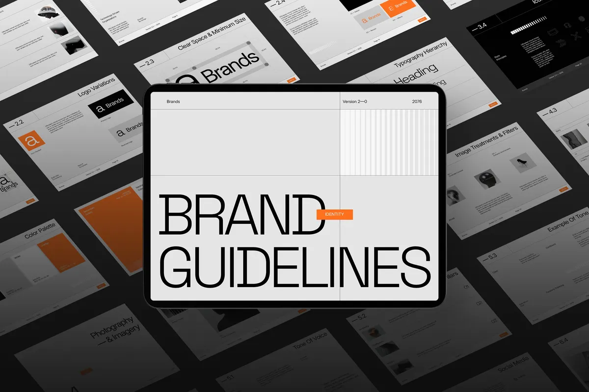 Tech Brand Guidelines Template - Roosh