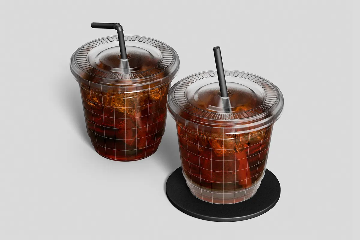 Plastic Coffee Cup Mockups