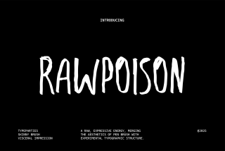 Raw Poison Font