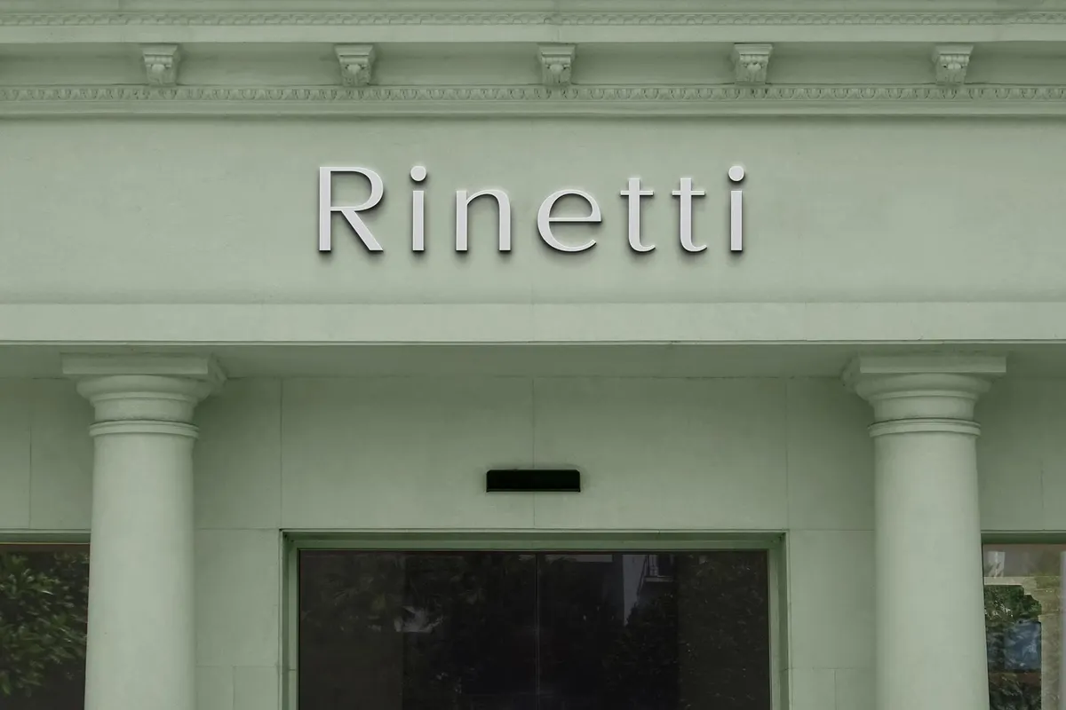 Museum Facade Sign Mockup