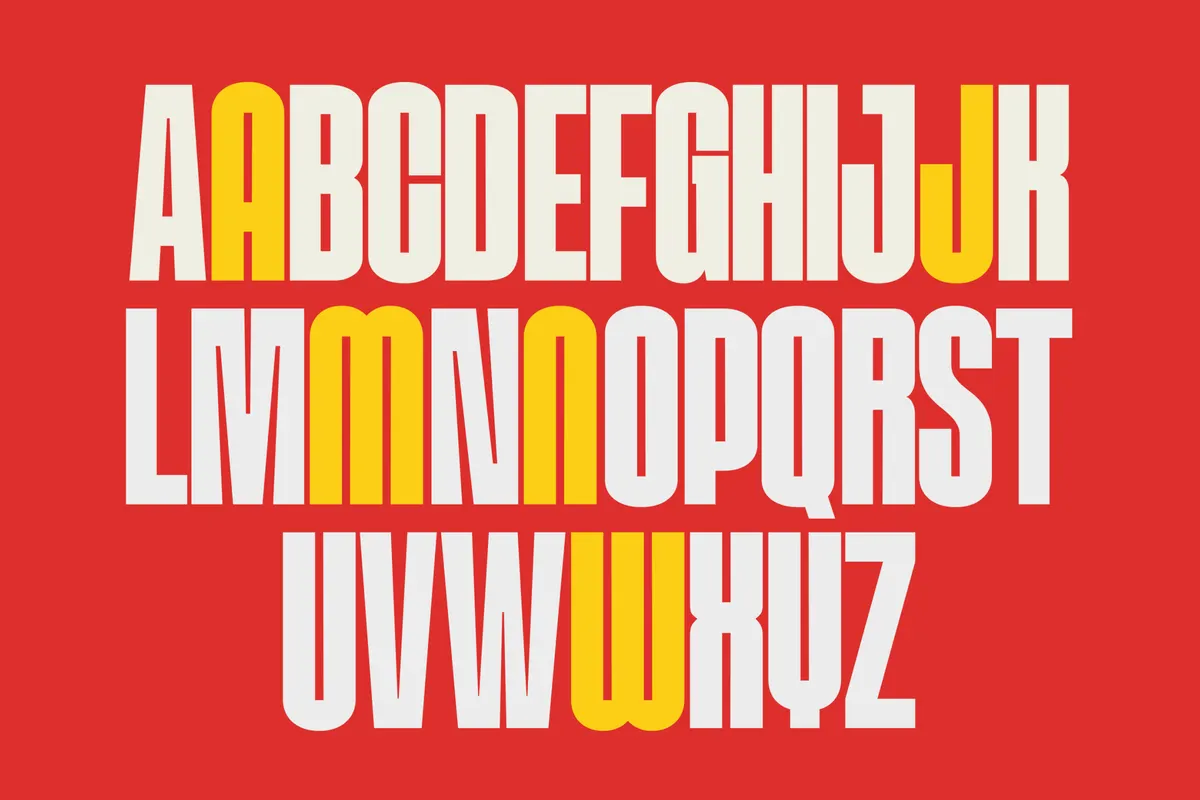 Metha - Tall Condensed Display Font