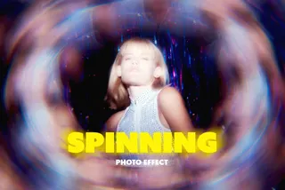 Spinning Blur Photo Effect