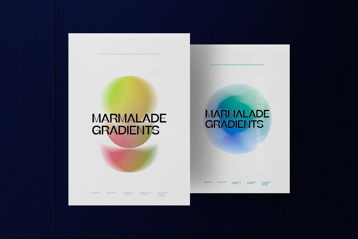 Marmalade Abstract Gradients & Shapes