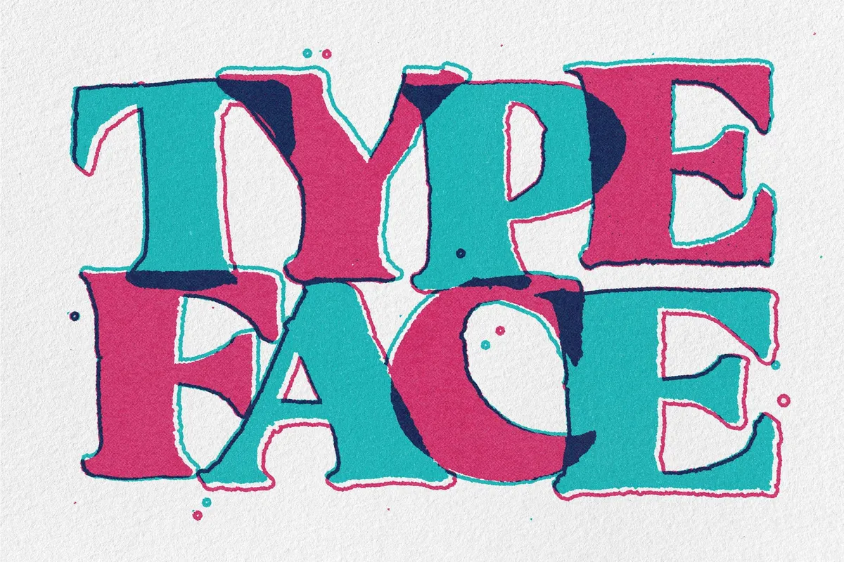 Risograph Vintage Overprint Effect