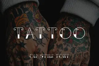 Tattoo U Font