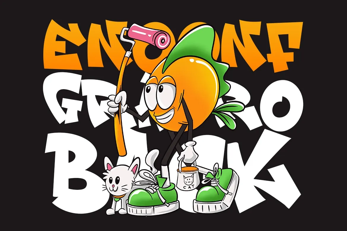 Theal Enough - Bold Graffiti Font