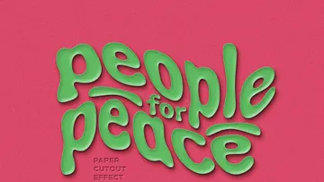Paper Cutouts Text & Logo Effect