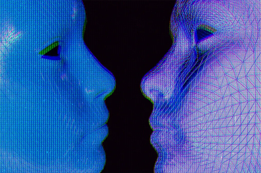 Vintage CRT Monitor Photo Effect